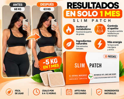 Slim Patch – Parches de Control de Peso | 30 Unidades