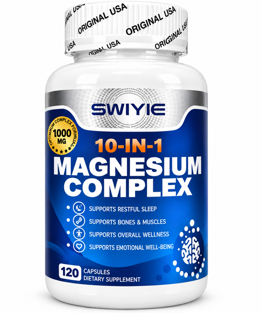 Magnesium Complex 10 en 1 – 1000 mg | 120 Cápsulas