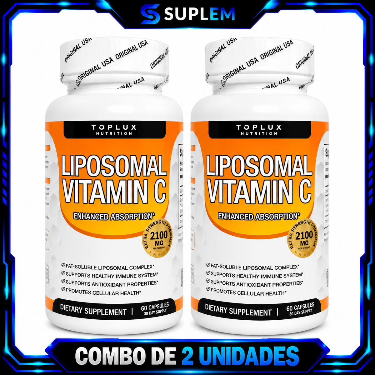 COMBO LIPOSOMAL 2 UNIDADES vitaminas