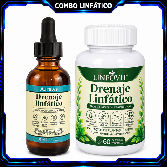 COMBO DRENAJE CAPSULAS Y GOTERO