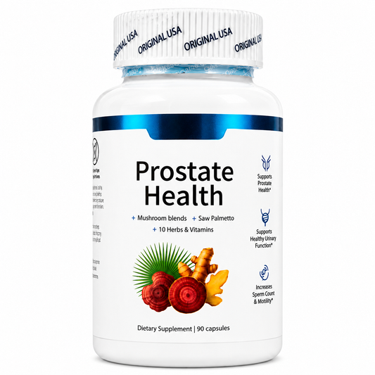 Prostate Health – Fórmula Avanzada para el Bienestar Masculino | 90 Cápsulas