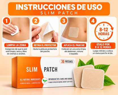 Slim Patch – Parches de Control de Peso | 30 Unidades