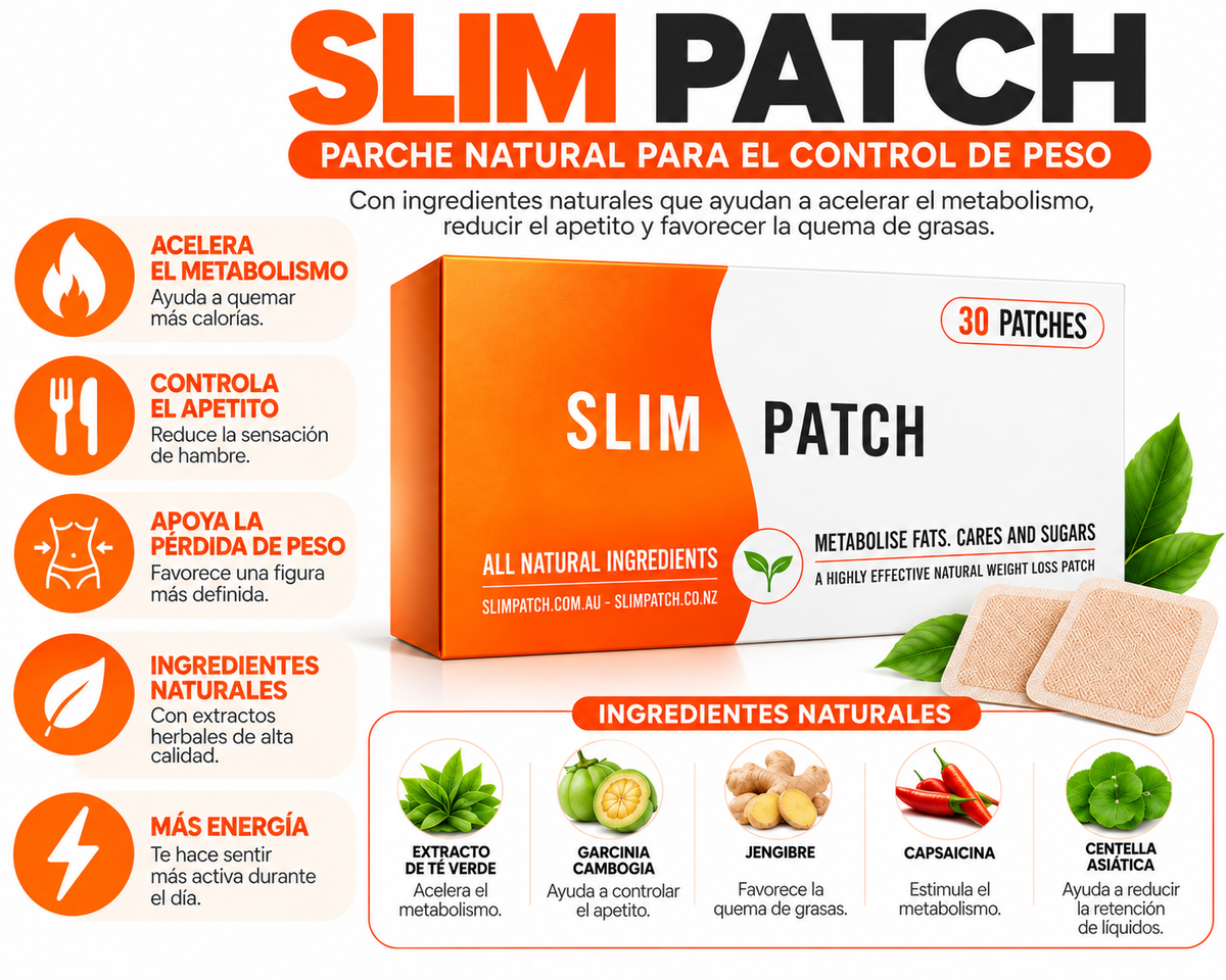 Slim Patch – Parches de Control de Peso | 30 Unidades